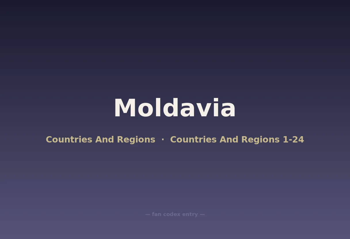 Moldavia