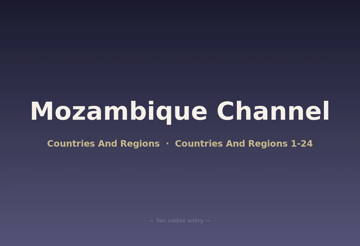 Mozambique Channel