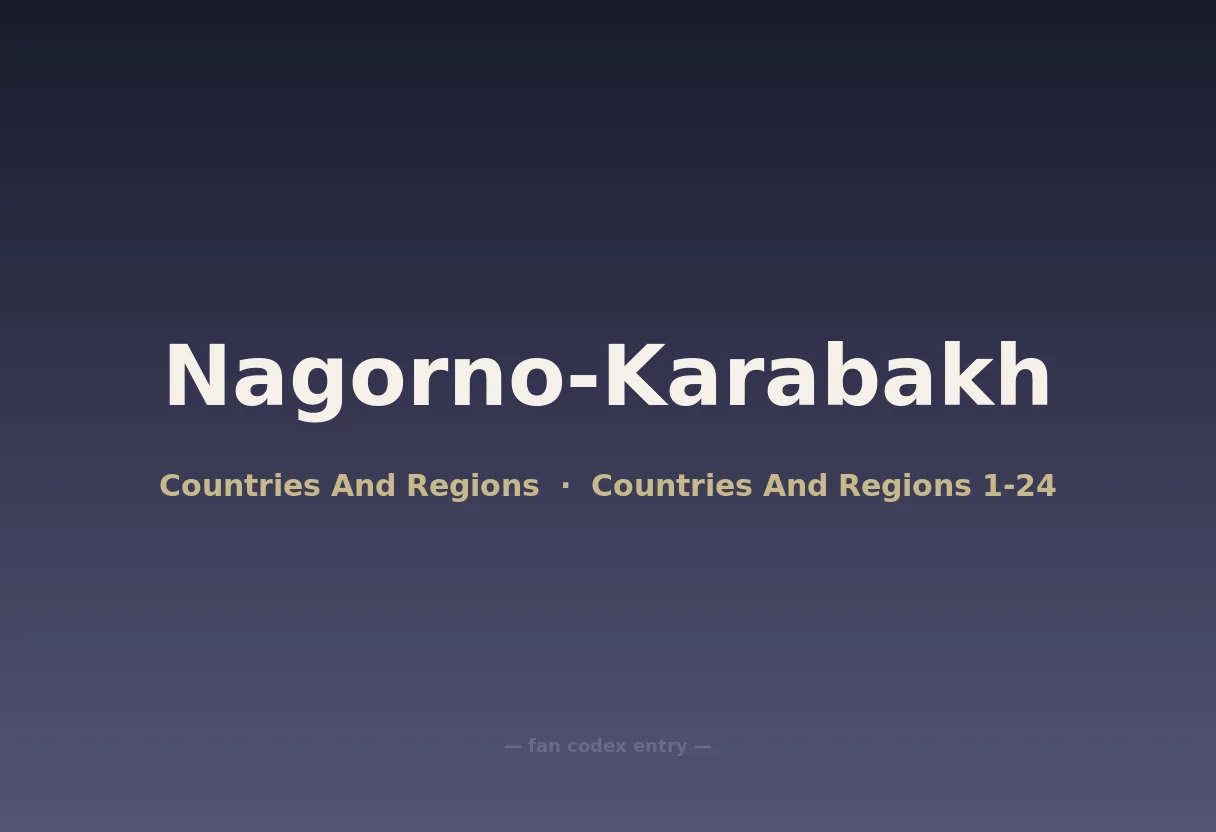 Nagorno-Karabakh